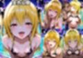 ナイトプールでガンギマるドスケベヒロイン 結城〇柑＆金色〇闇＆黒咲〇亜