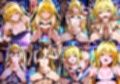ナイトプールでガンギマるドスケベヒロイン 結城〇柑＆金色〇闇＆黒咲〇亜
