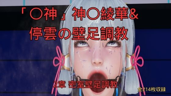 神〇綾華 停雲の壁足調教(〇神、崩〇スターレイル) 2章 密室壁足調教