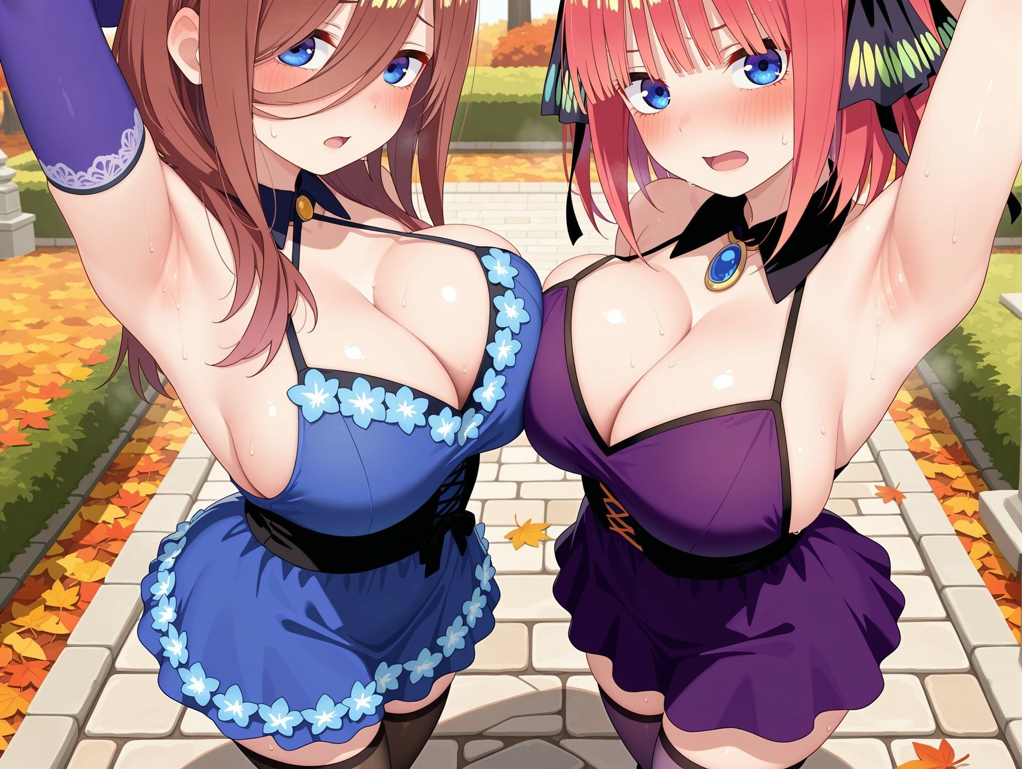 【500枚】五等分の花嫁エロ画像_ごとよめに登場するセクシーで可愛い五姉妹のエッチなイラスト集_part4 画像6