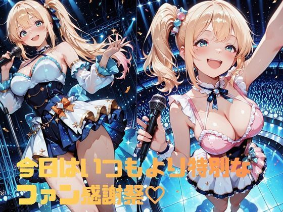 国民的巨乳アイドル星乃セレナがファン感謝祭で完全公開ハメ！ あなたが指定したプレイで1万人観客の前でイキ狂う 画像1