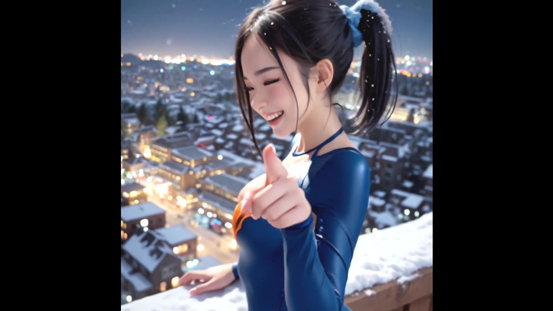 【動画版】競泳水着の彼女【1月】【AIグラビア】 サンプル10