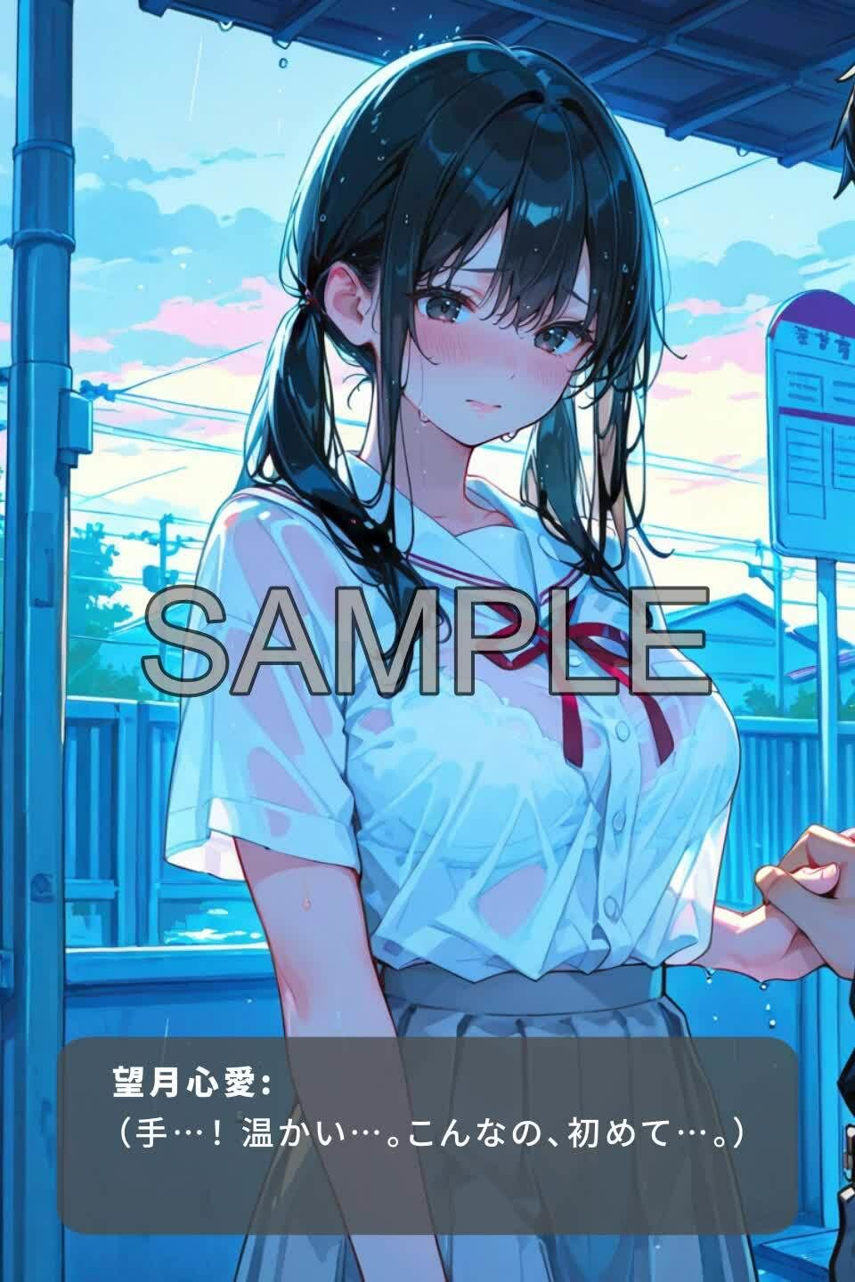 【処女喪失】黒髪清楚な彼女と、純愛はじめての夜 〜望月心愛、’好きだから、ぜんぶあげたい’〜 サンプル5