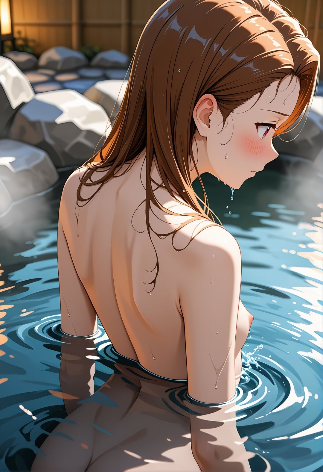 【エロ漫画】【ア〇マス】水〇伊〇 温泉旅館で浴衣姿が犯●れまくる！巨根絶頂SEX 180枚8