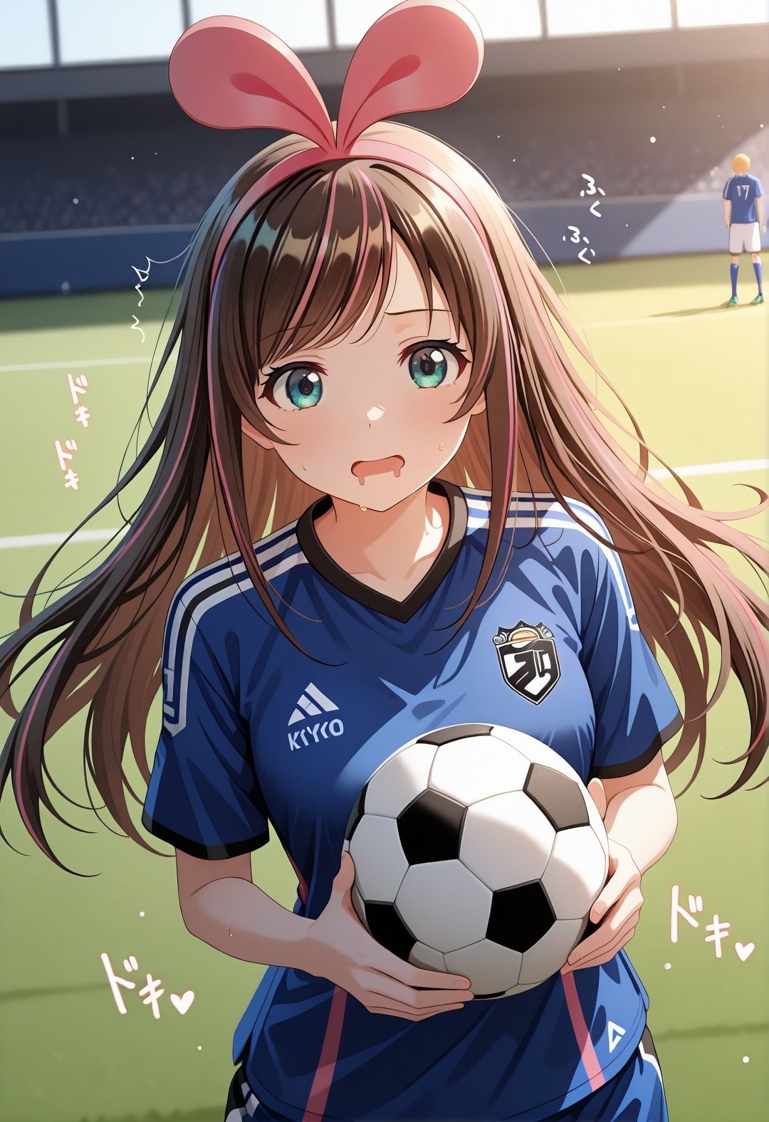 キズ〇アイVTuberパロディ 学校で眼鏡越し全裸！バニー耳制服少女が犯●れまくる498枚CG集8