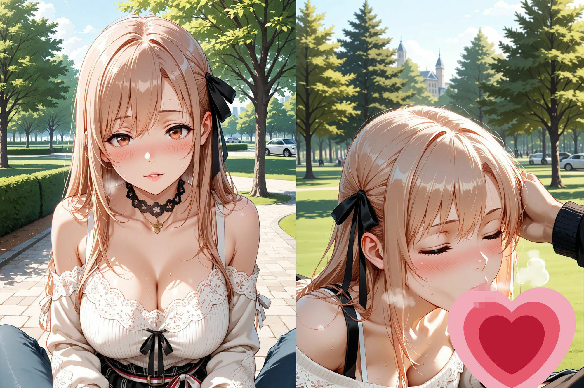 見せたガール優菜との限界！露出デート（はーと）6