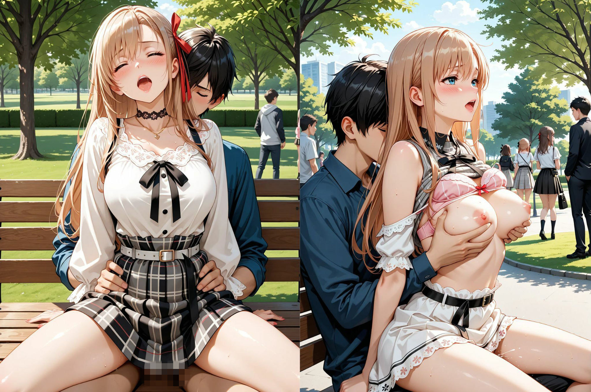 見せたガール優菜との限界！露出デート（はーと）7