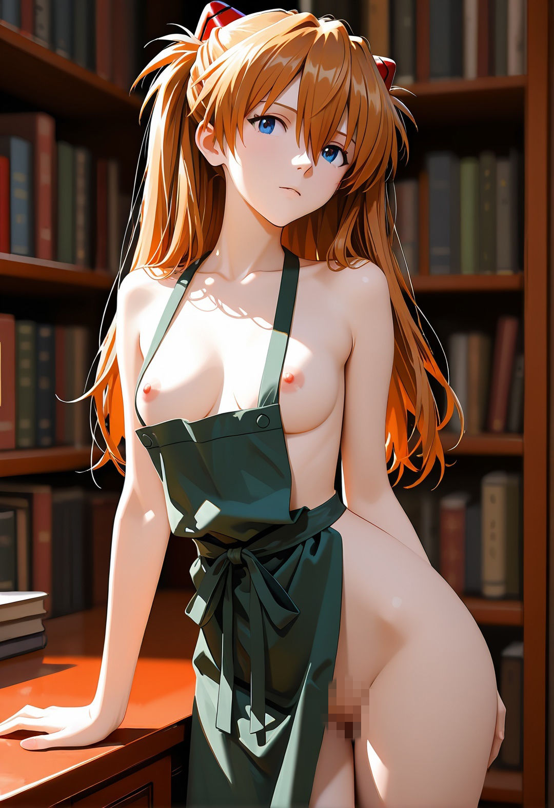 新世紀エ〇ァンゲ〇オン 惣〇・ア〇カ・ラ〇グレー 図書館本番＆ぶっかけ地獄 3DCG サンプル4