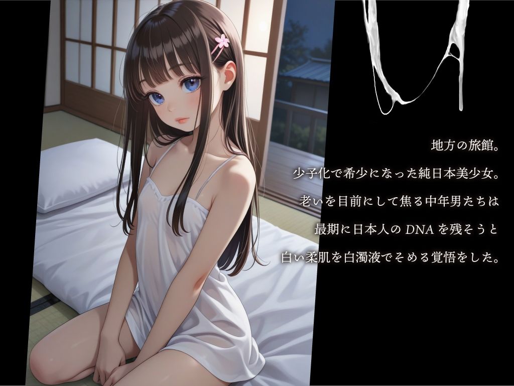 村一番の日本美少女に地方の旅館で種つけ。_2
