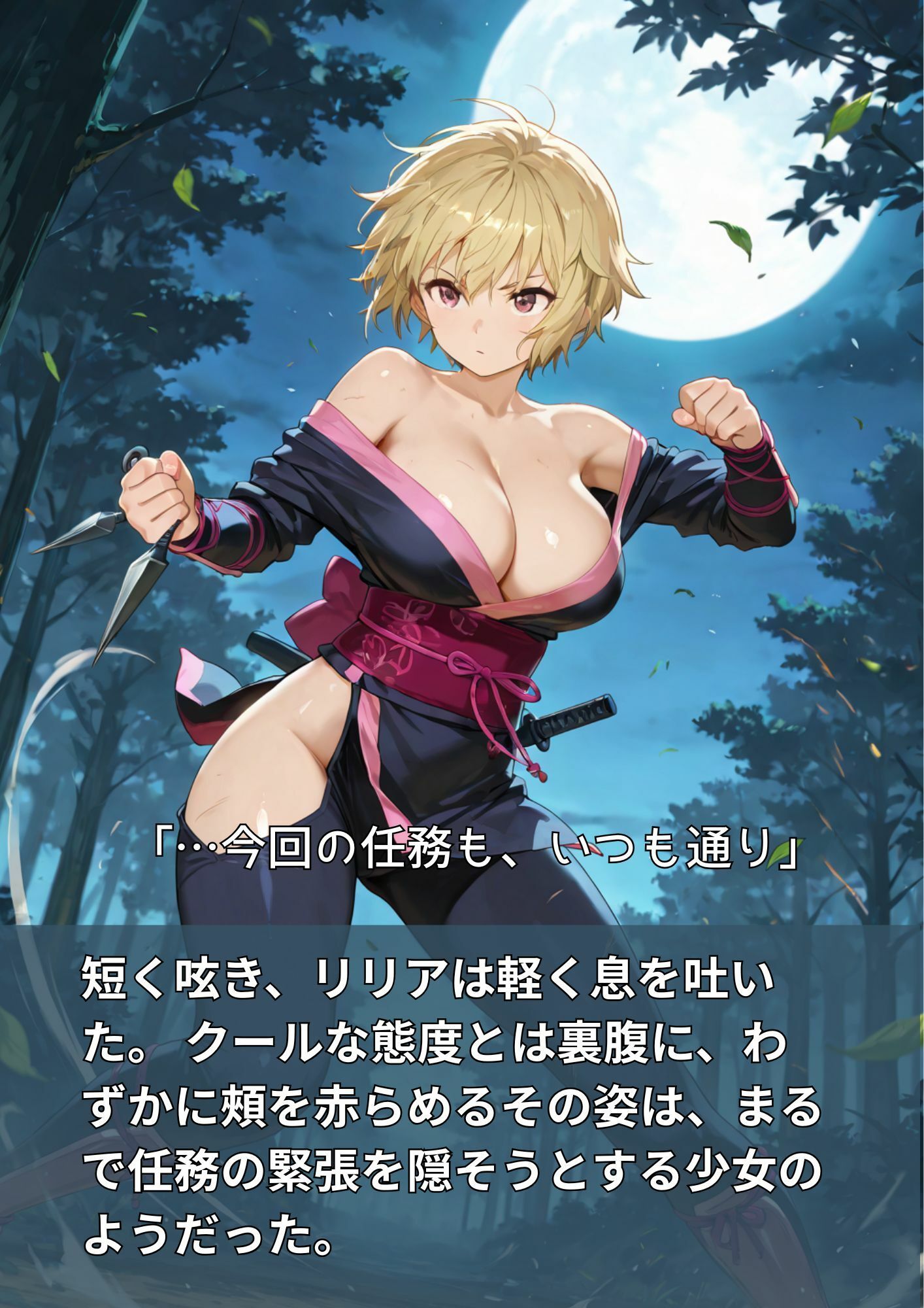 くノ一リリア  潜入せよーレズビアンの館 サンプル2