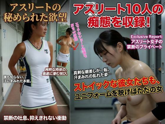 PCでもスマホでもスマホでもちょうどいい縦長サイズです【アスリートの秘められた欲望】　by　くらなま企画