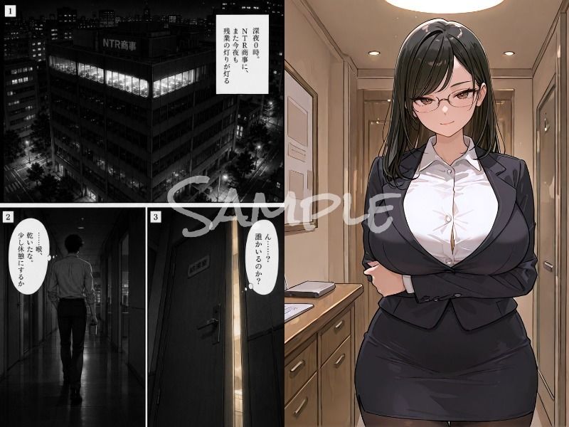変態オフィス潜入:Hで給料アップ3 〜NTR商事・氷の査定員 綾乃の深夜残業の秘密〜 画像2