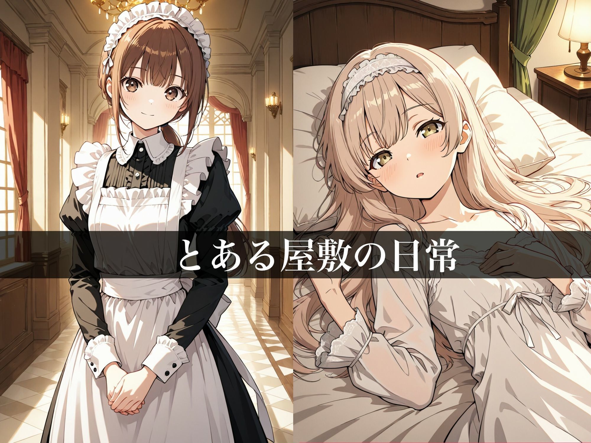 ふたなりサンドイッチ〜メイドのお仕事編〜 画像1
