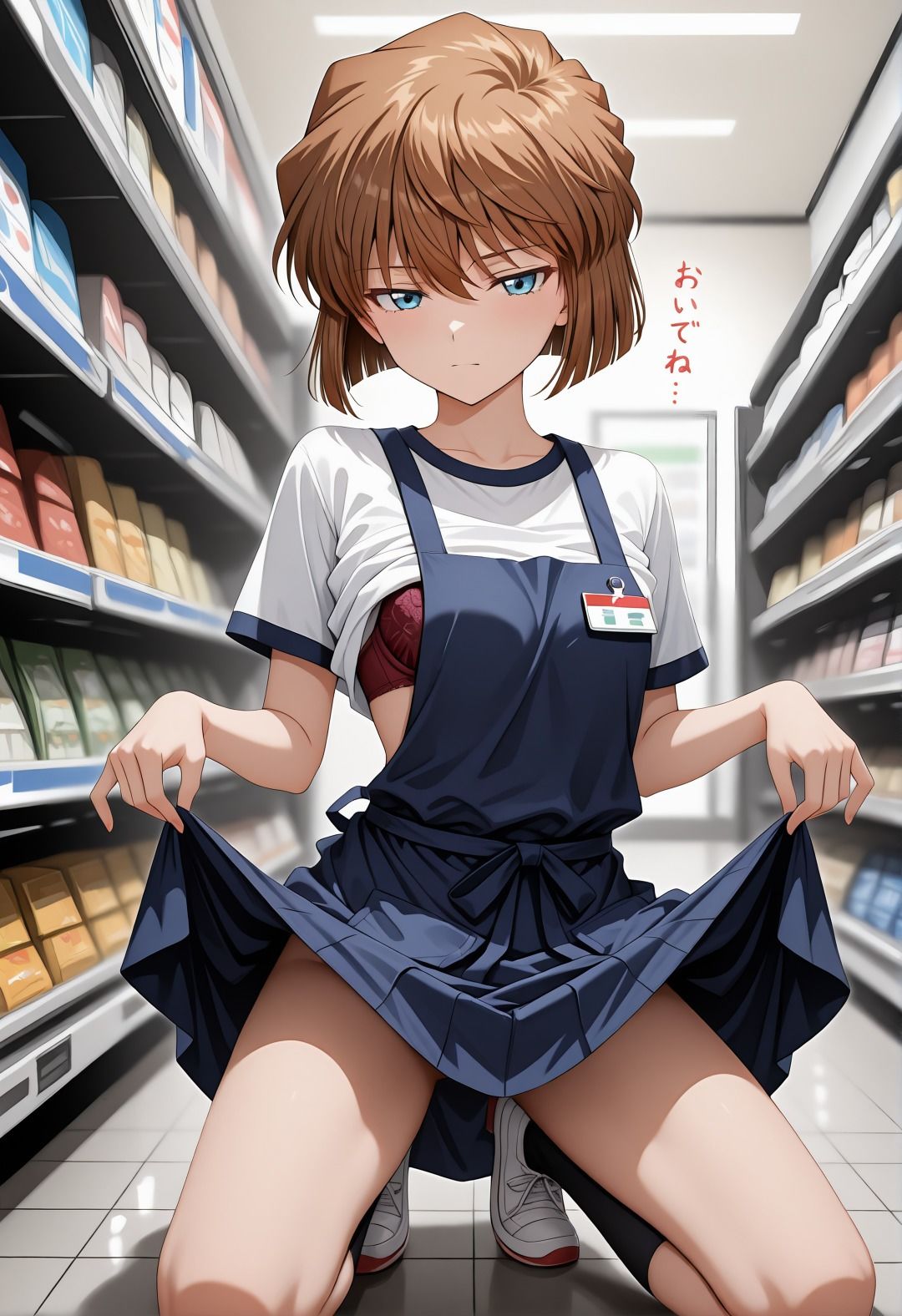 彼女と秘密の裏シフト_4