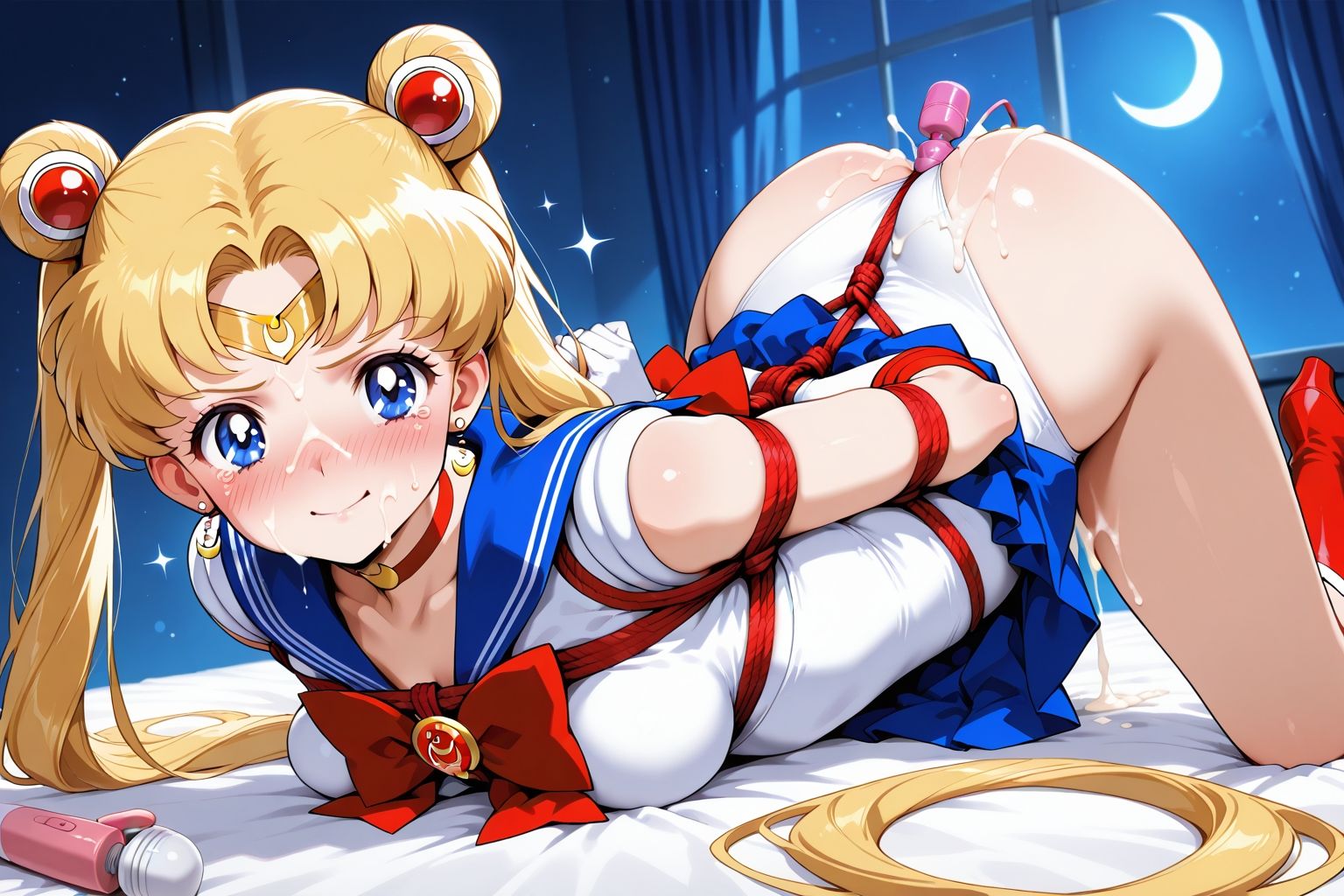 夢見る乙女の調教コレクション4〜美少女戦士〇ーラームーン風1・月野〇さぎ風・緊縛編 サンプル5