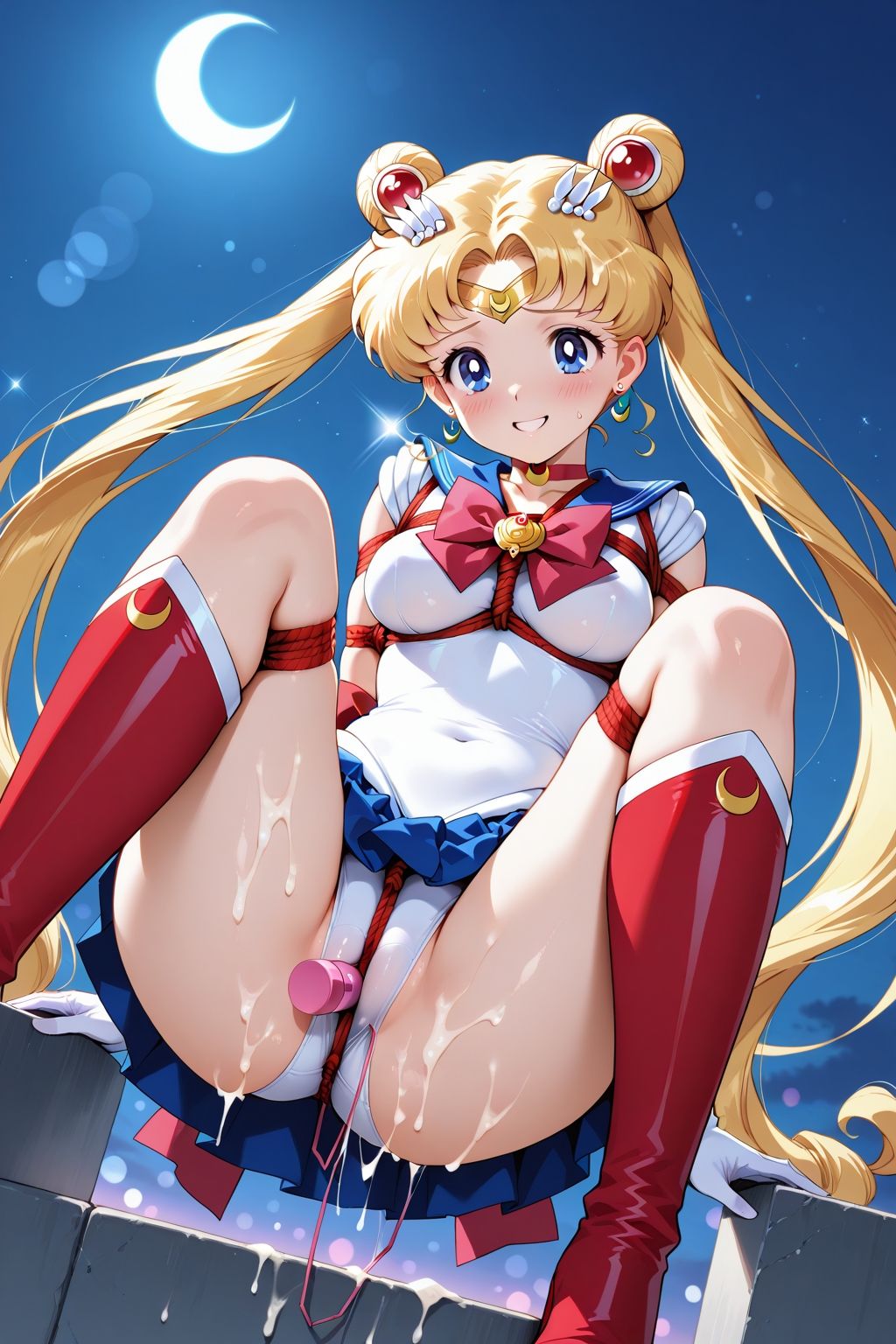 夢見る乙女の調教コレクション4〜美少女戦士〇ーラームーン風1・月野〇さぎ風・緊縛編 サンプル6