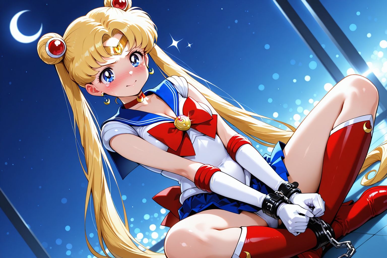 夢見る乙女の調教コレクション4〜美少女戦士〇ーラームーン風1・月野〇さぎ風・緊縛編 サンプル9