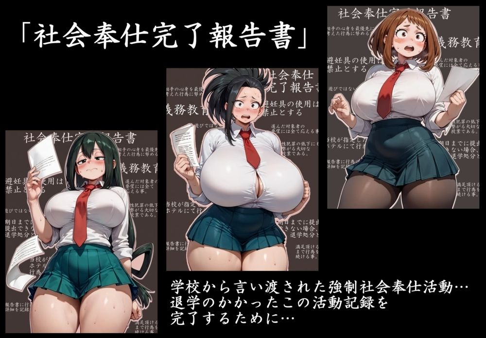 ヒロアカ 3種のせっくす盛り合わせパック 画像1
