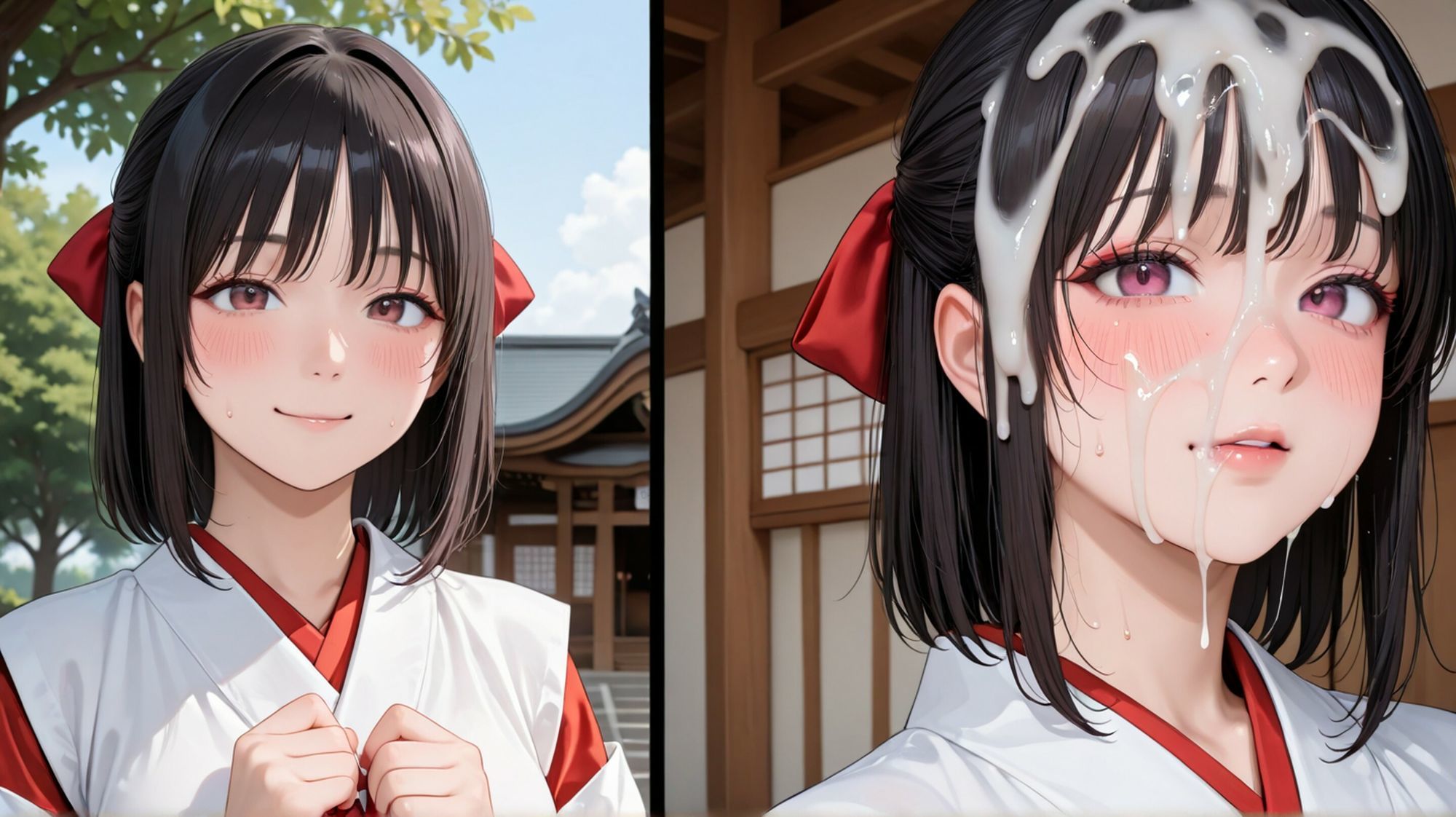 ぶっかけ巫女 サンプル5