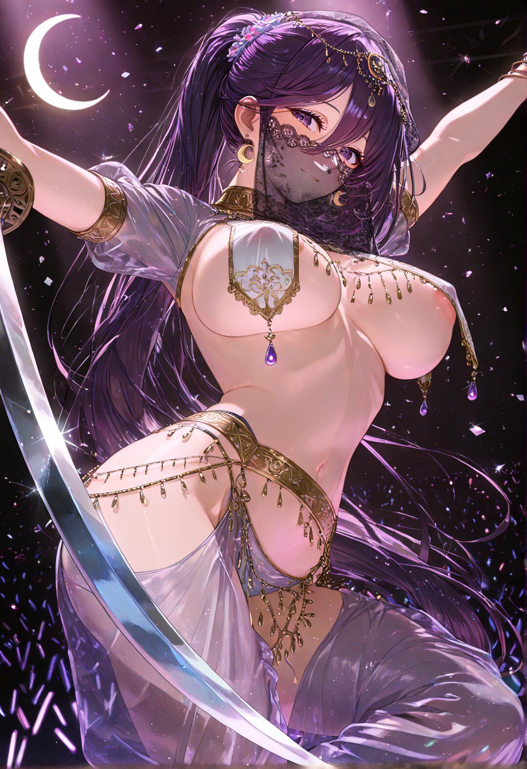 月夜の舞姫 〜薄衣の踊り子は夜に囚われ、愛に解かれる〜 サンプル5