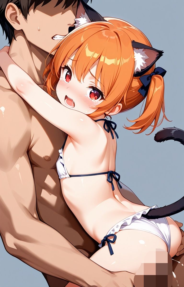 【あおいろ＊グラフィ】猫耳メイドビキニ少女15人（2025年9月号）_10
