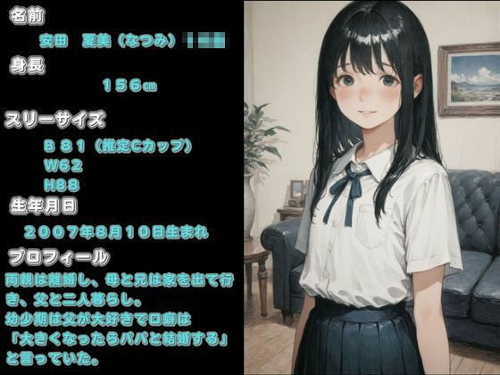 父と娘の昔の約束近親相姦本気中出しで妊娠？ 画像1