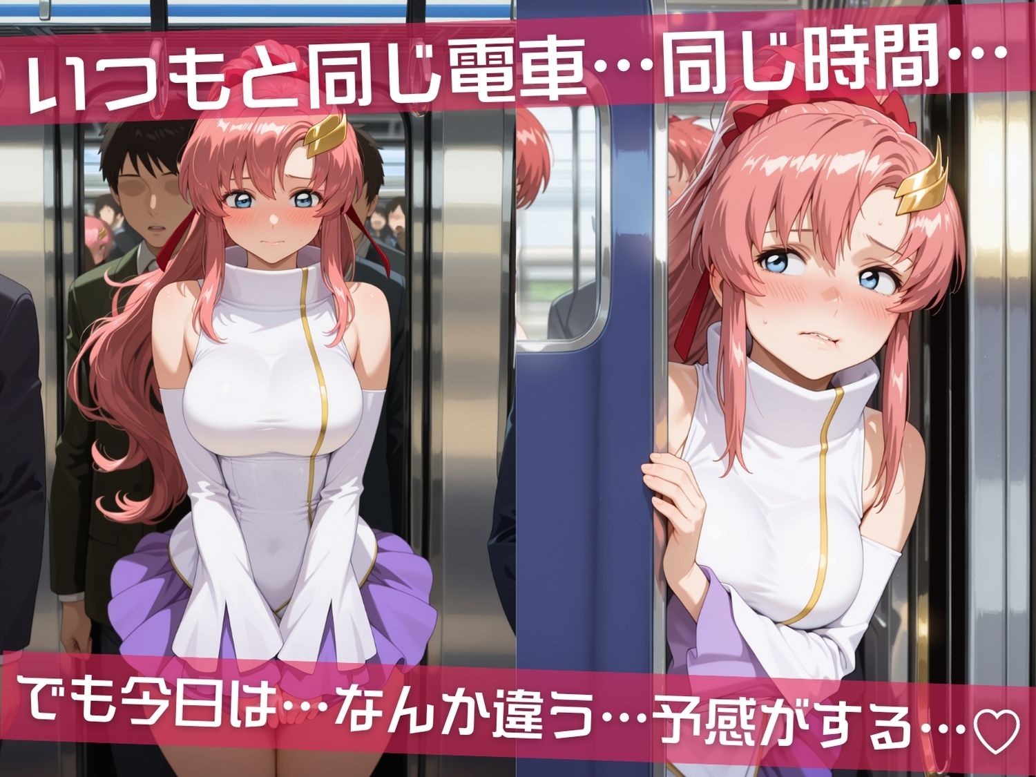 満員電車痴●地獄 ガ●ダムSEED〜 電車編 〜 画像1