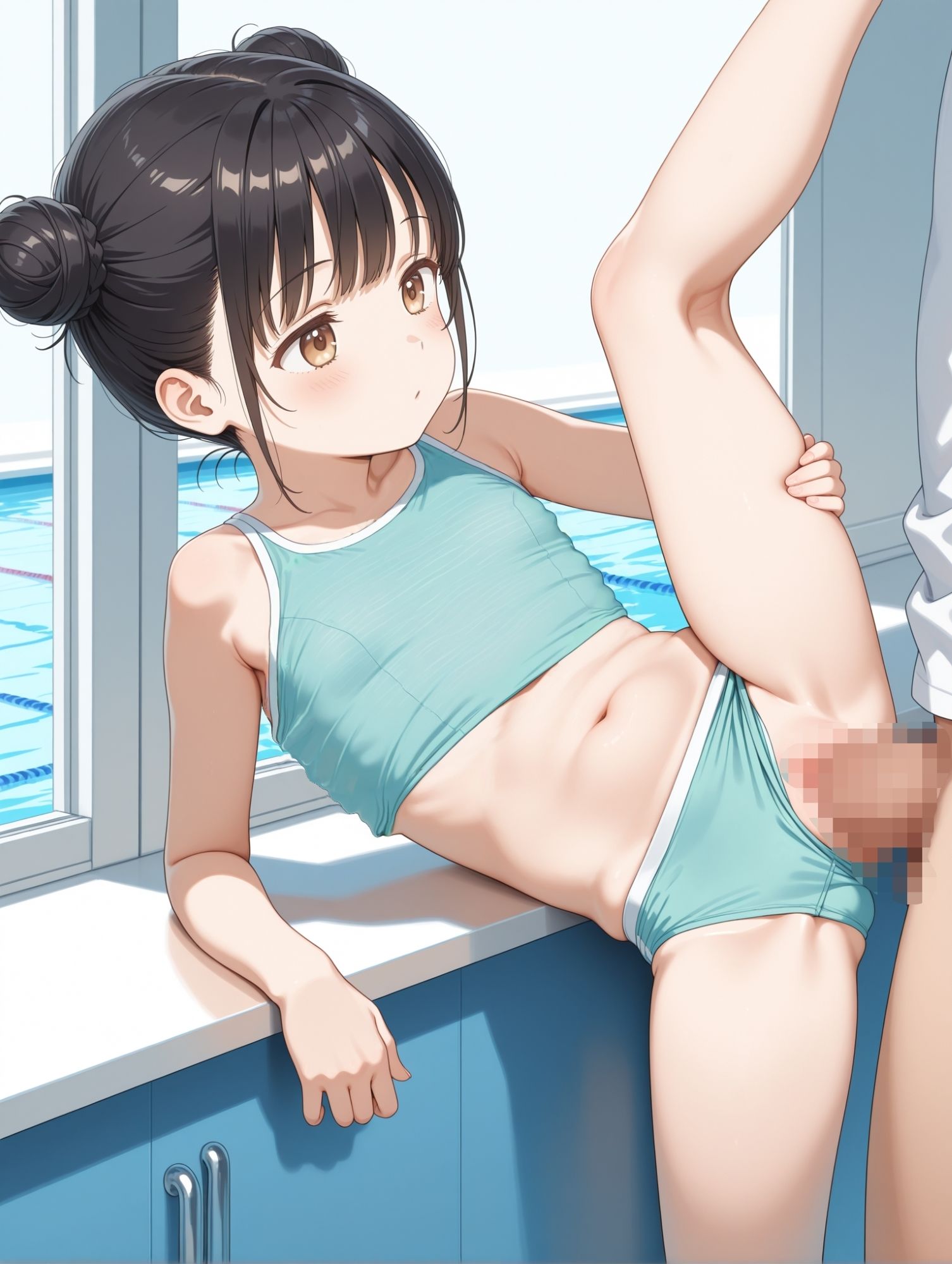 デカチン編水着めくり中出し動画4