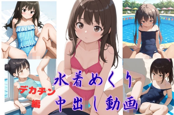 【wakemako】同人動画・AI『デカチン編水着めくり中出し動画』 【wakemako】同人動画・AI『デカチン編水着めくり中出し動画』