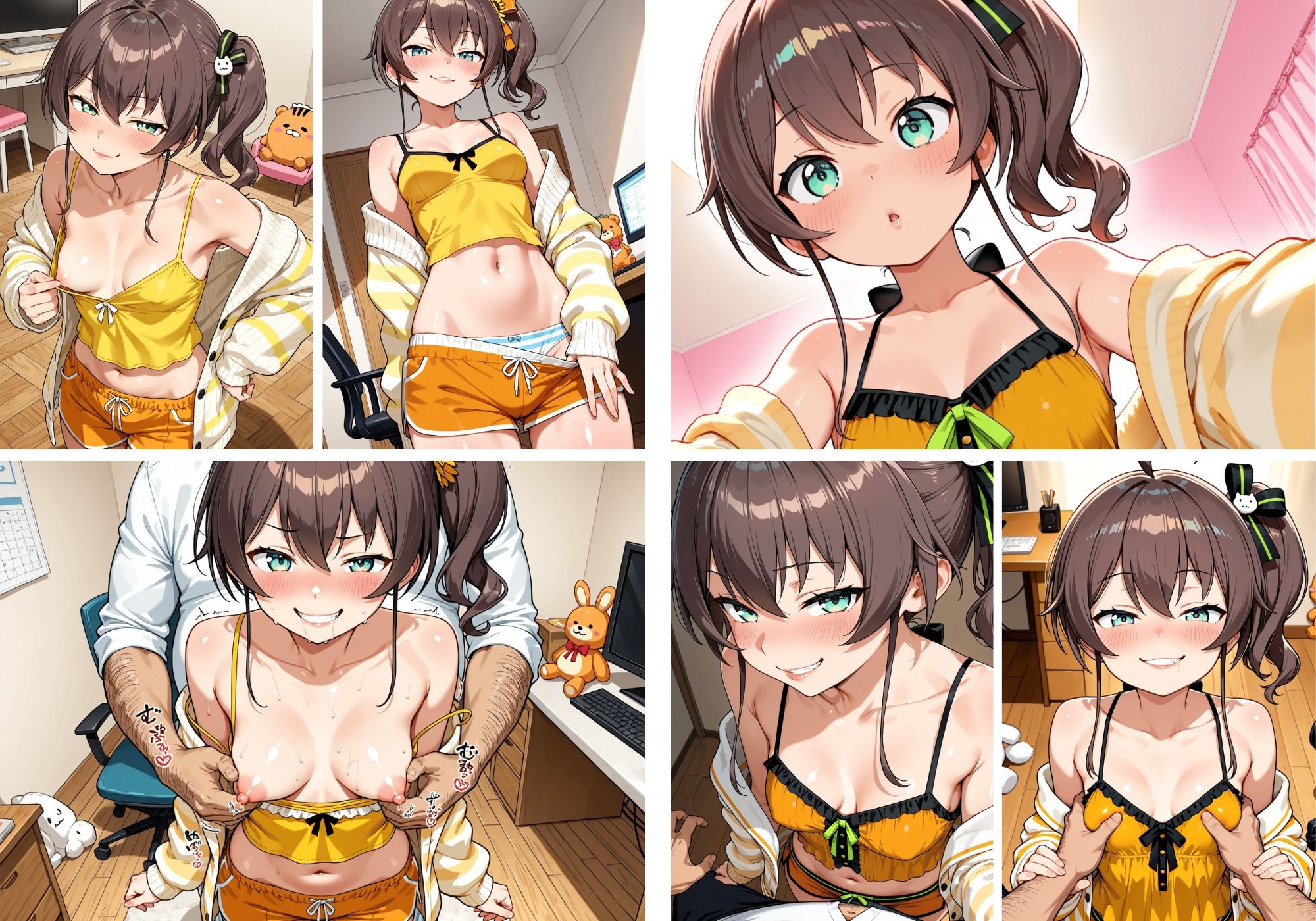 夏色ま〇り  叔父さんで遊ぶつもりが逆に弄ばれた サンプル1