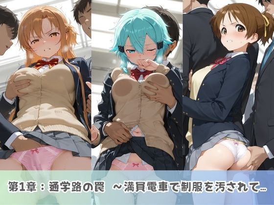 学園生活で複数男子に公開中出しされ続けた記録 〜襲い掛かる男子の汁軍団〜 ソ〇ドアート・オンライン サンプル1