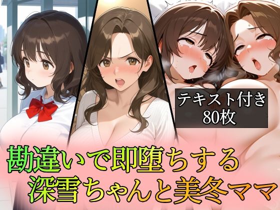 勘違いで即堕ちする深雪ちゃんと美冬ママ