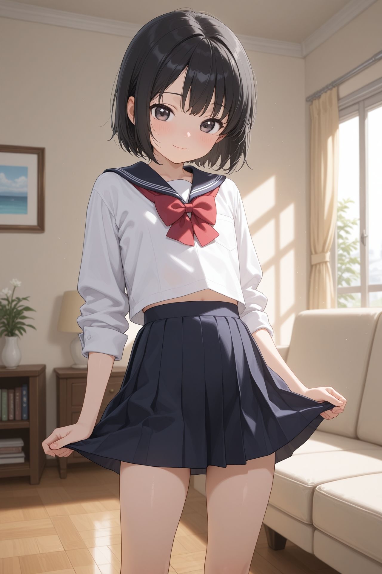 女子校生の妹に今日も生中出し_2