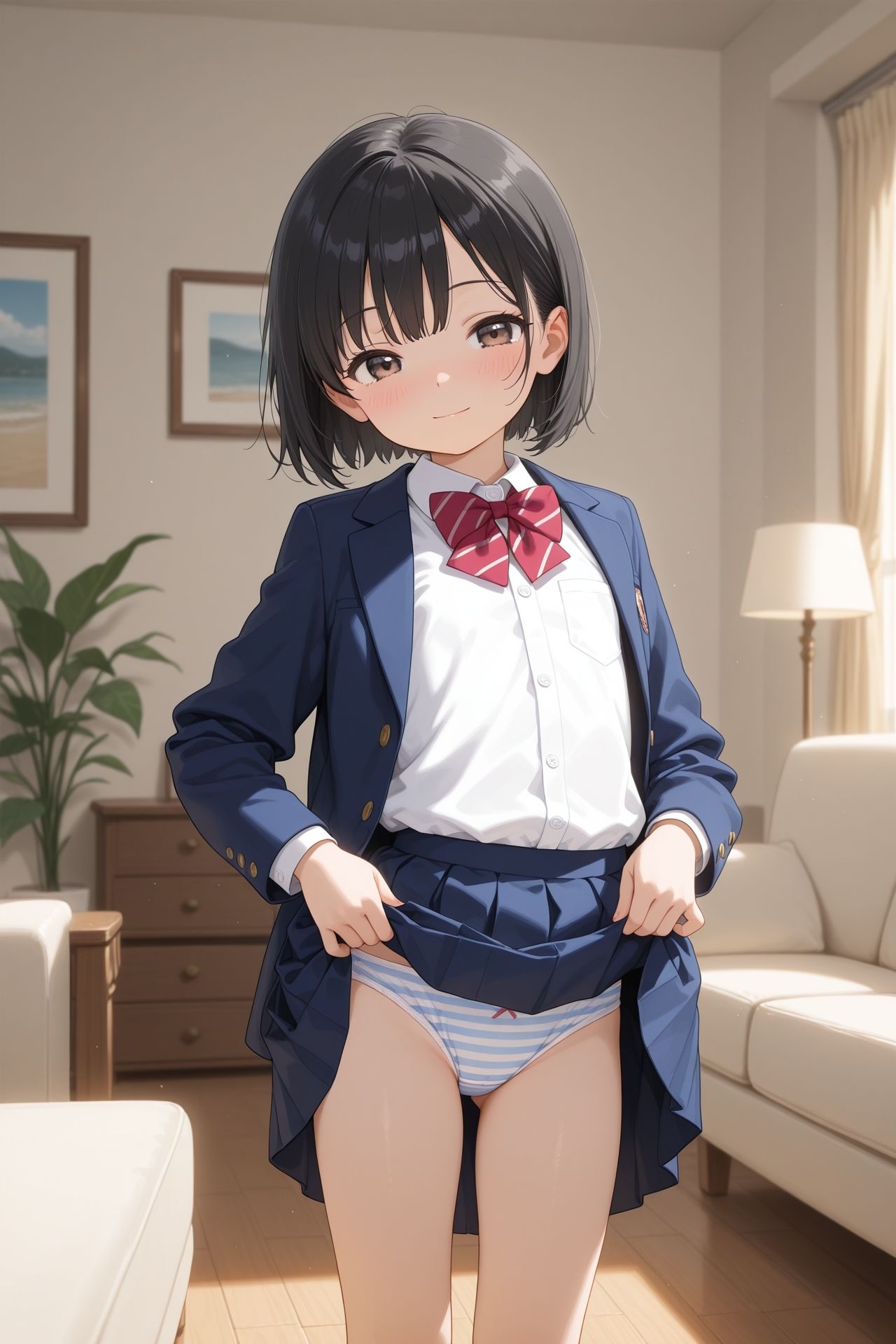 女子校生の妹に今日も生中出し_3