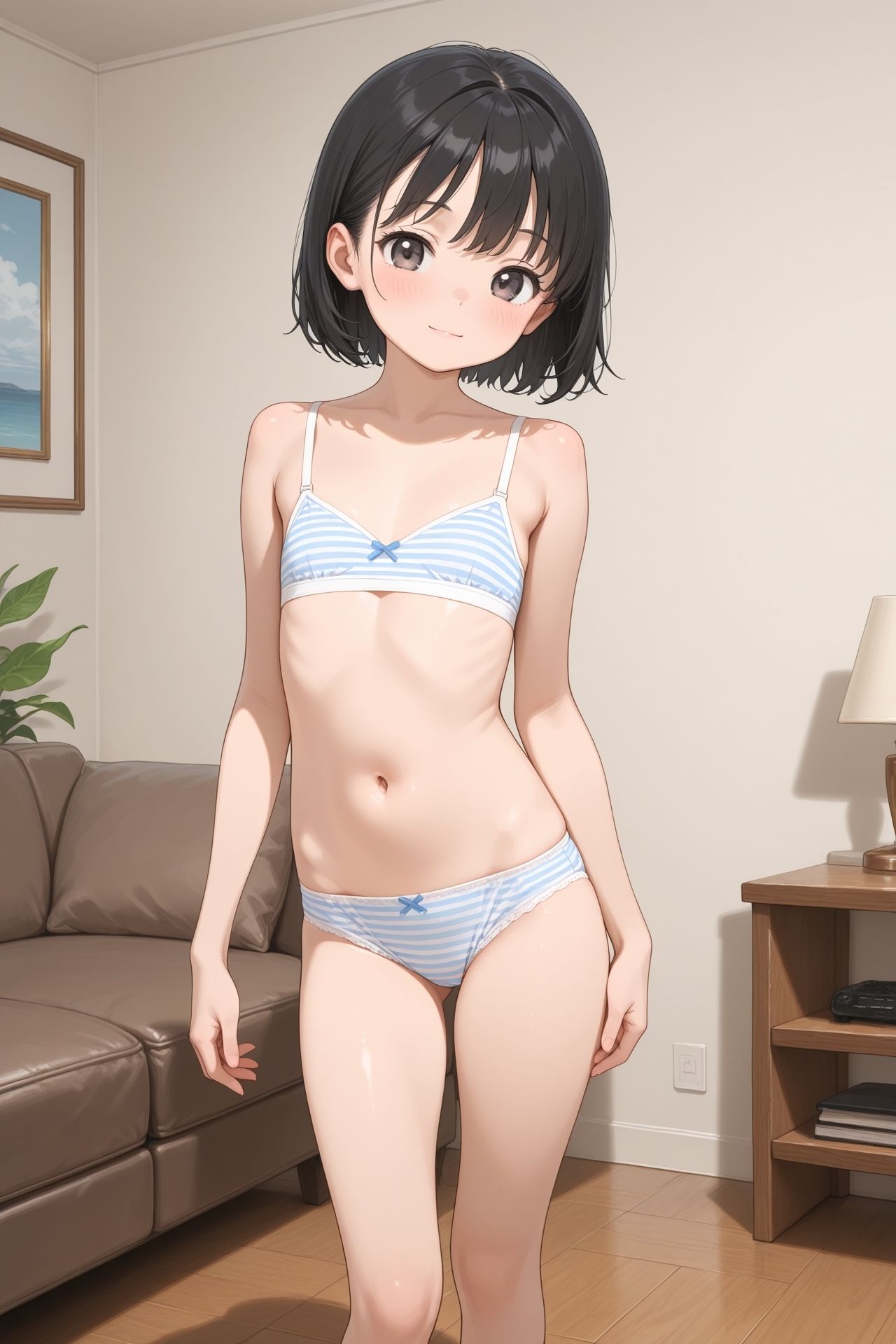 女子校生の妹に今日も生中出し_4