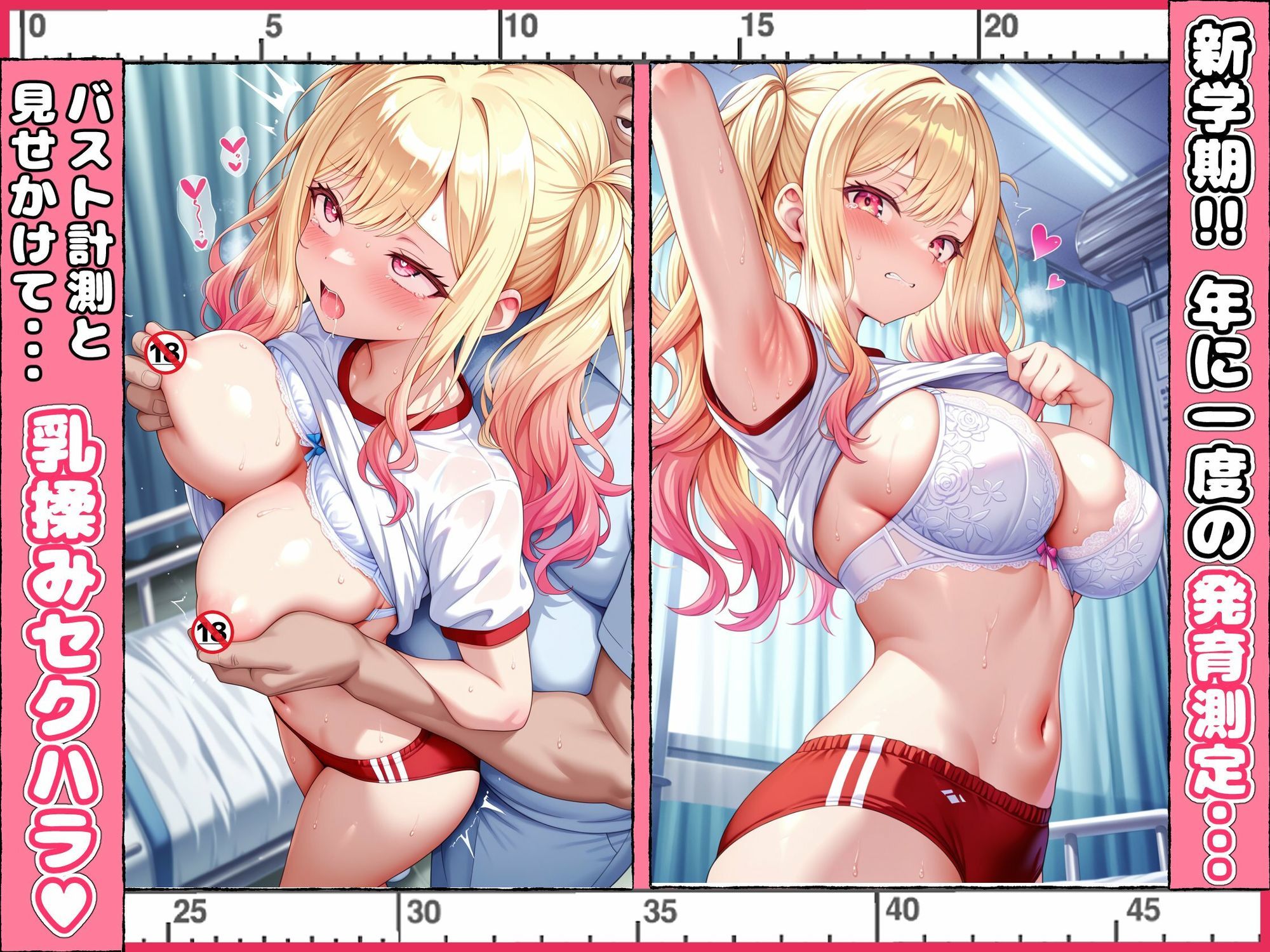 孕ませセクハラ発育測定 セカイ編3