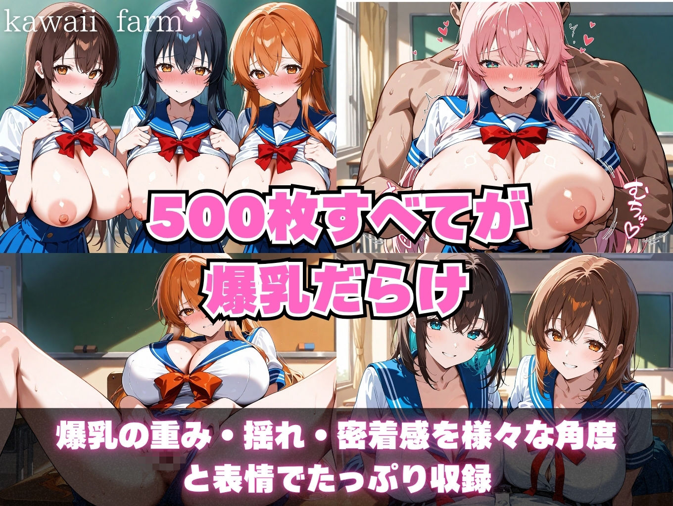 爆乳まみれ女子校生ver._1