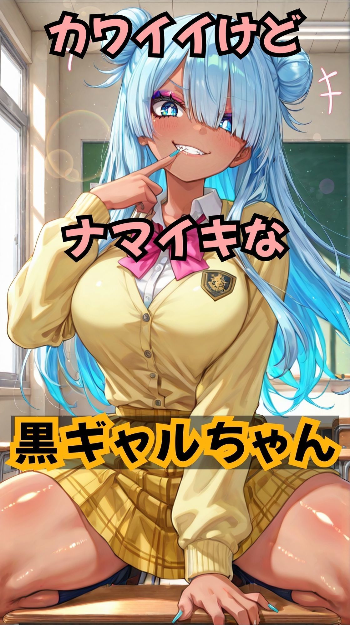 黒ギャルの普段スガタとエッチなスガタ1