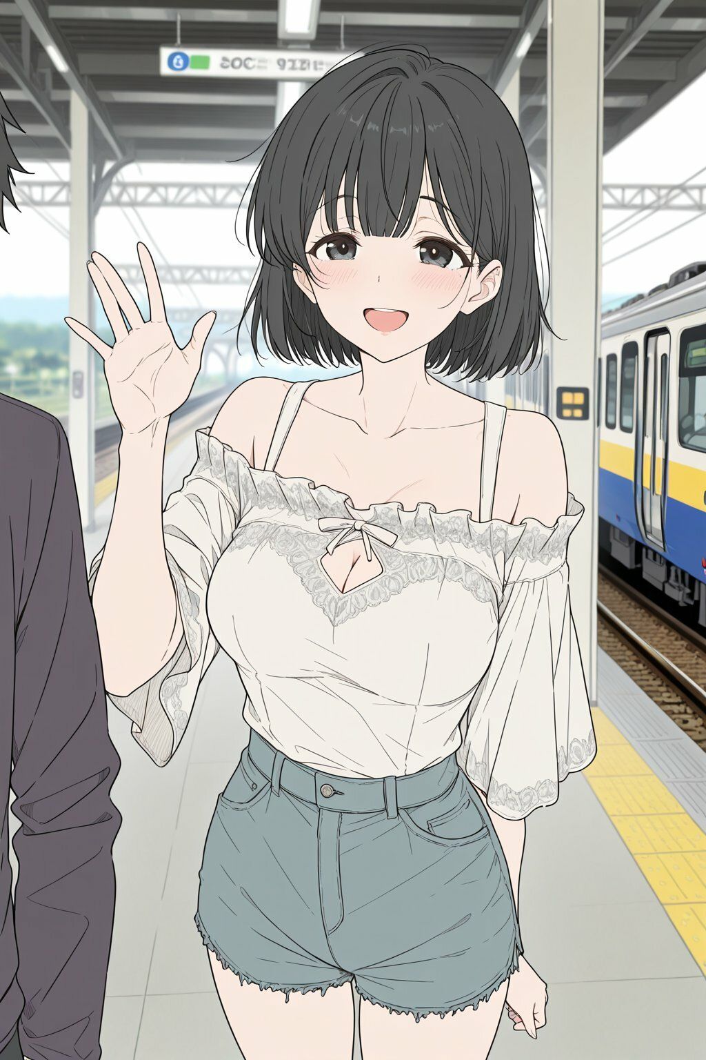 サークルの超巨乳美人な先輩が急にエロエロになった話 サンプル3