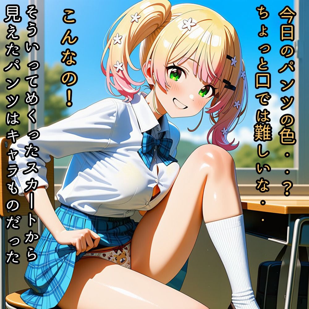 隣の席の子が俺だけにおっぱいとか見せてくれる 画像9