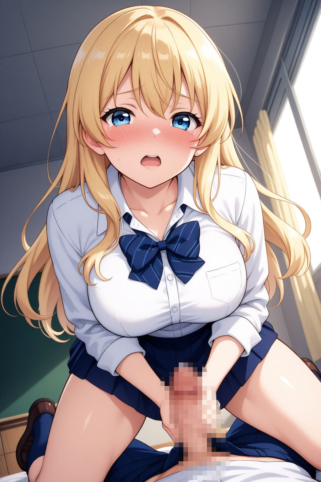 中出しされまくる美女JK 画像2
