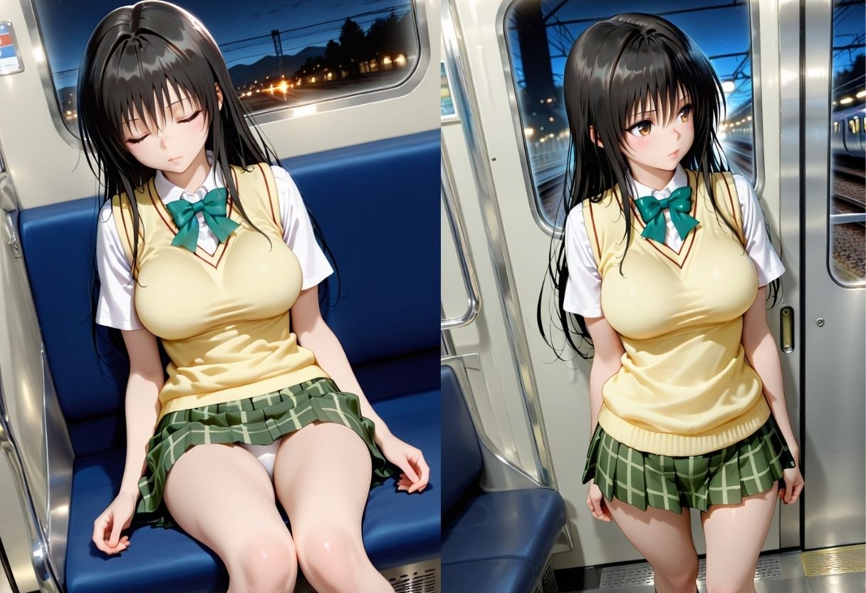 電車痴●  ToLOVE  5人 画像1