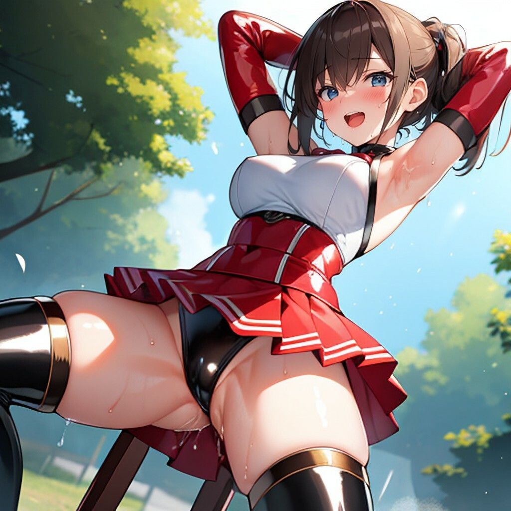 ラテックス風美少女さん3