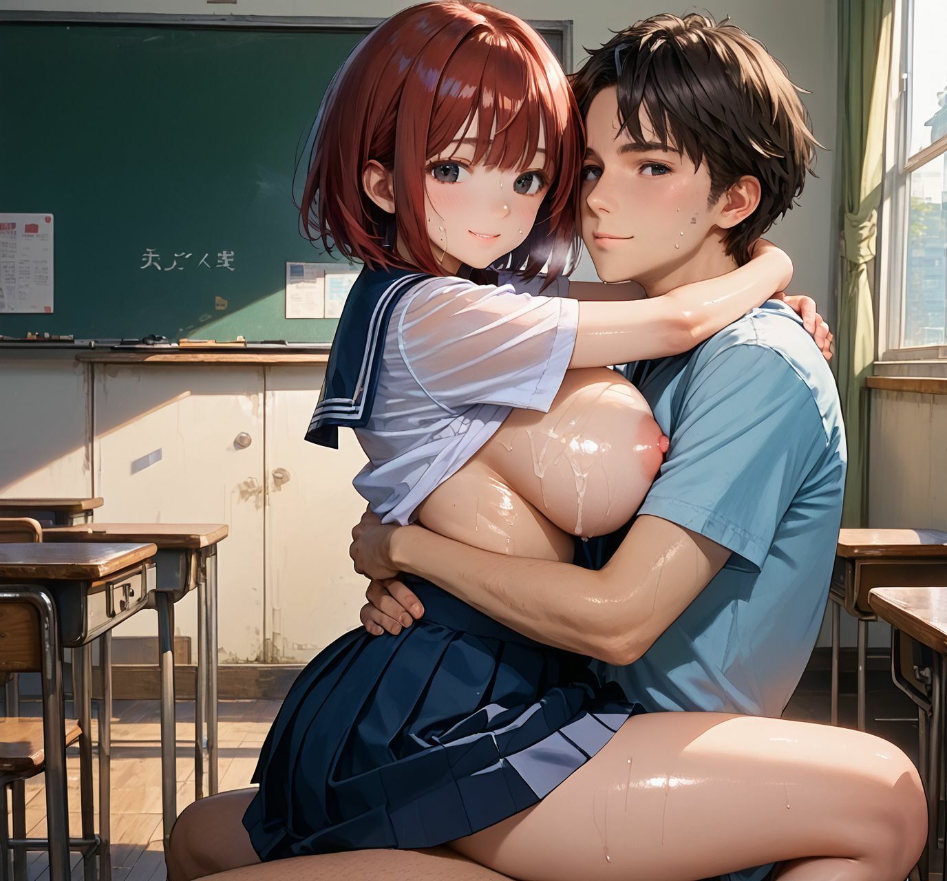 ボクらと巨乳女子校生たちとのイチャラブ学園生活  Vol.2 サンプル7