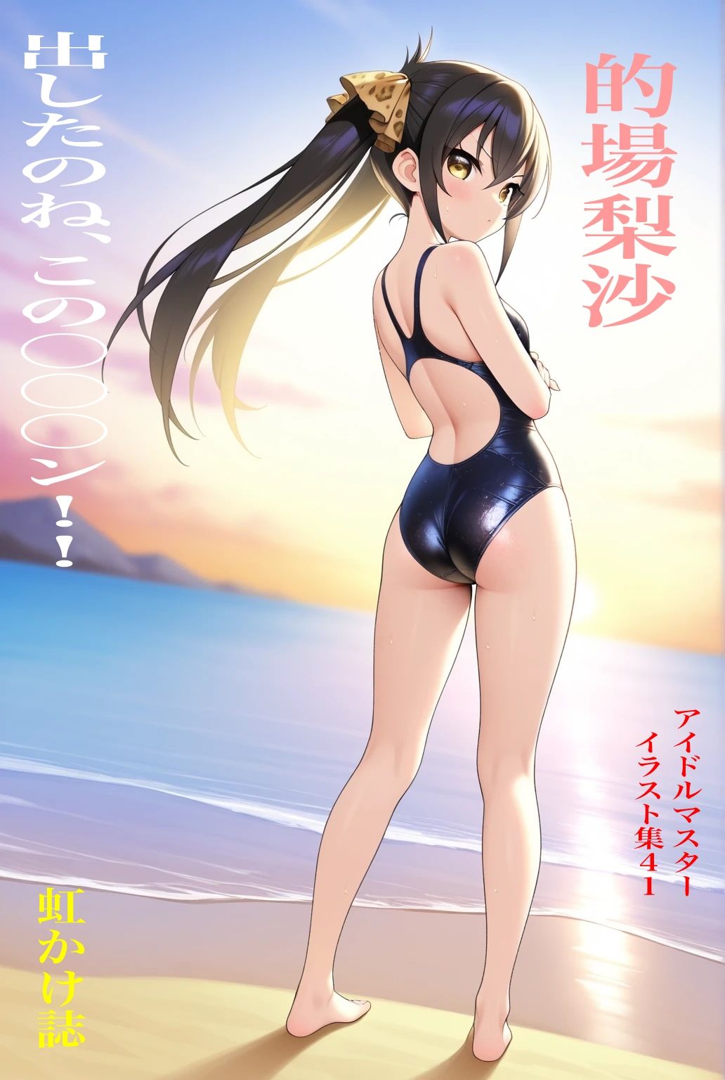虹かけ誌  アイドルマスター  イラスト集41 的場梨沙  出したのね、この○○○ン！！_0