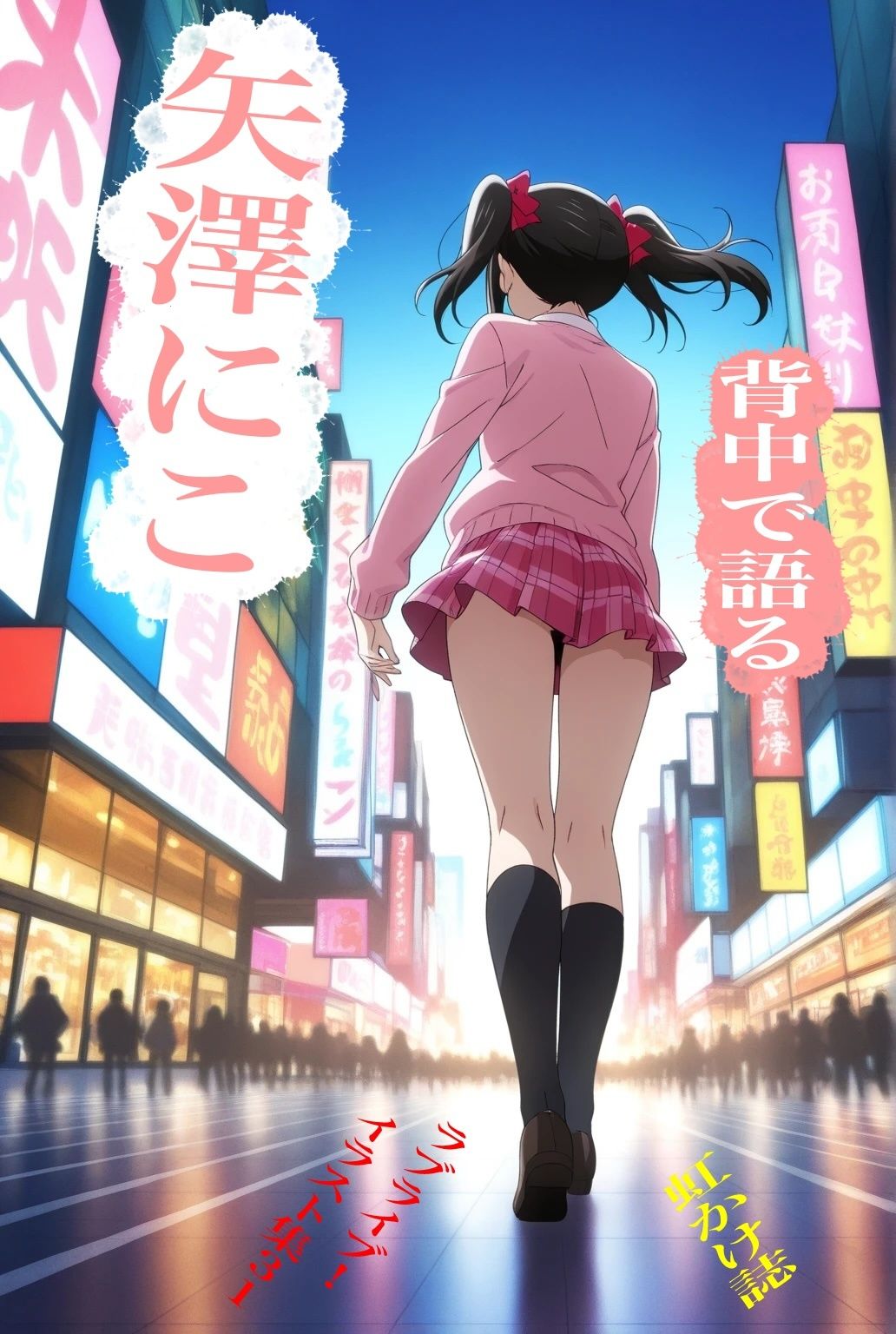 サンプル-虹かけ誌   ラブライブ！  イラスト集31 矢澤にこ  背中で語る - サンプル画像