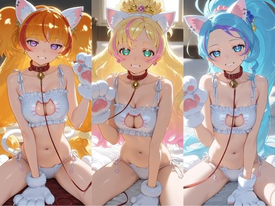 ヒロインが複数男の標的に！！ 催●で抵抗できず輪〇地獄！！ プ〇キュア  5 画像3