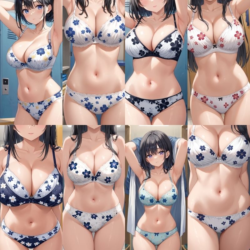 【女子更衣室盗撮】巨乳はながら下着【500枚】 サンプル4