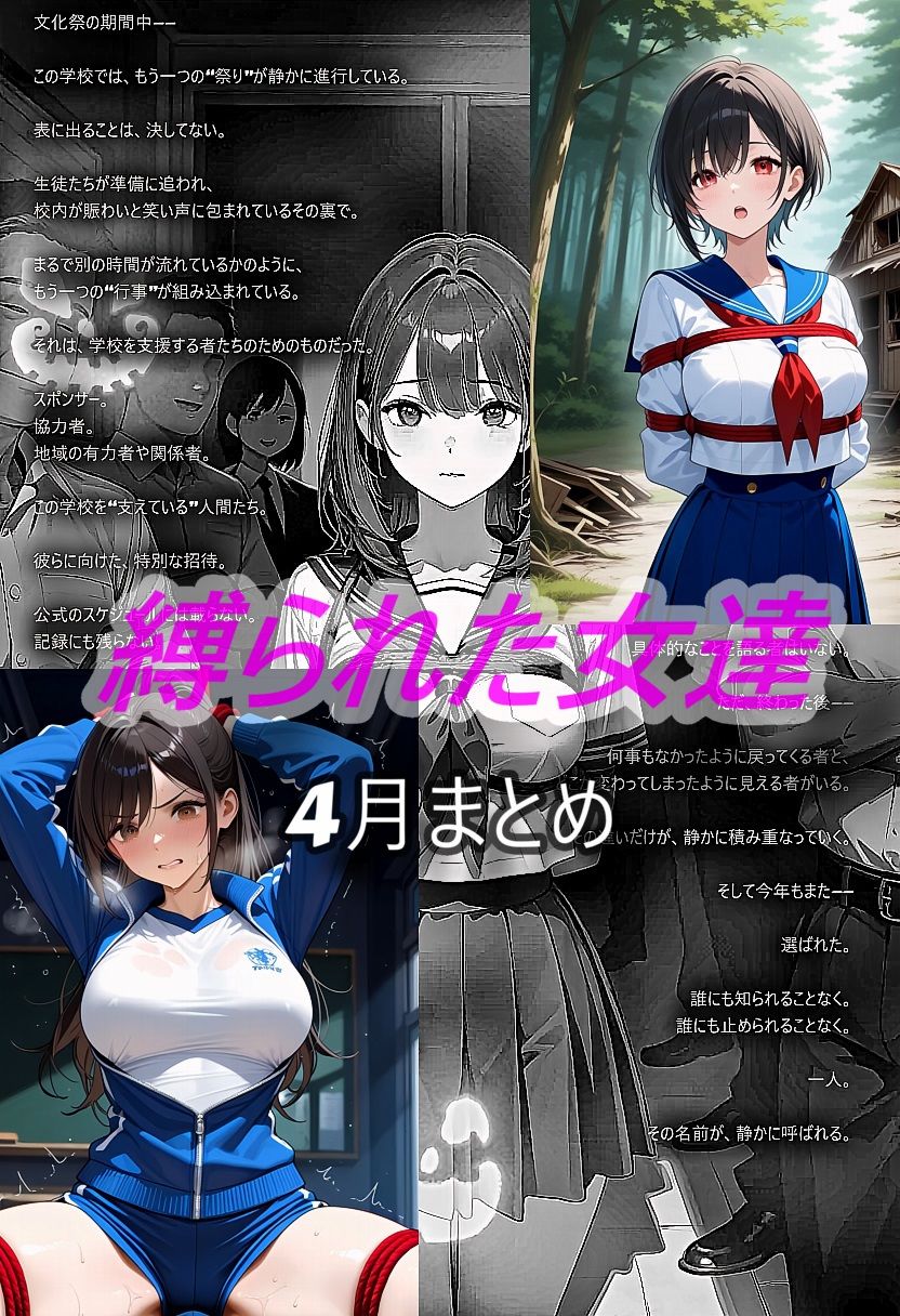 縛られた女達  4月 サンプル1