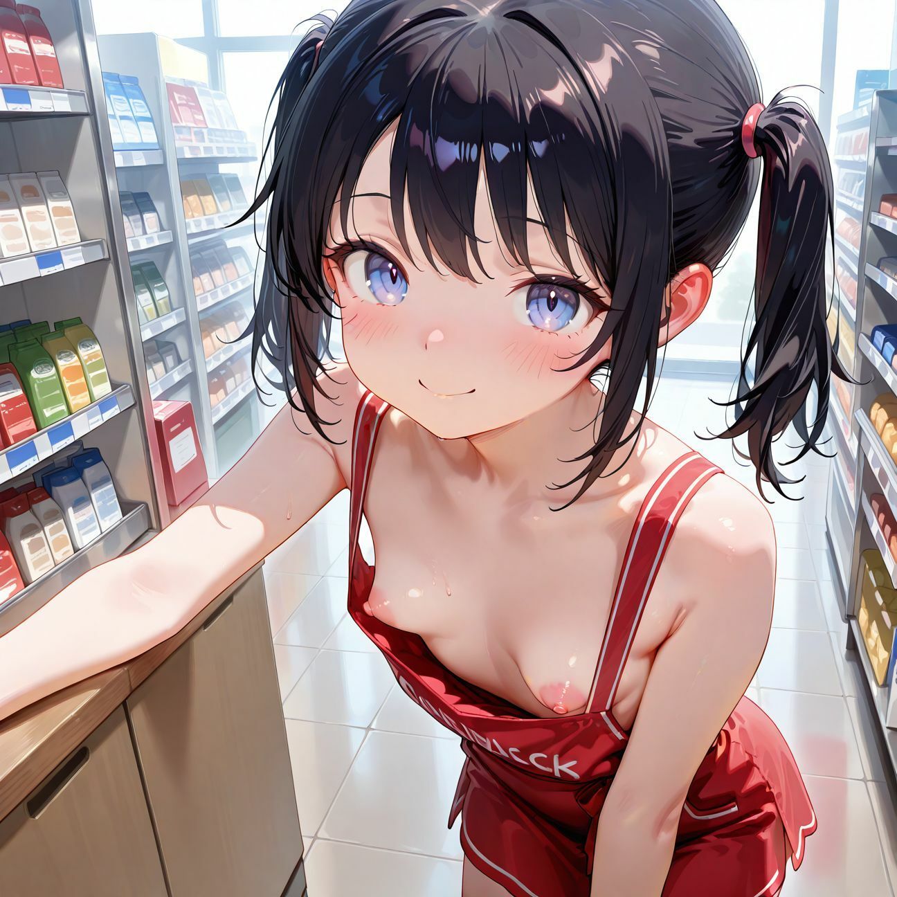 ぎこちない接客から始まる新人店員とドキドキ初体験12